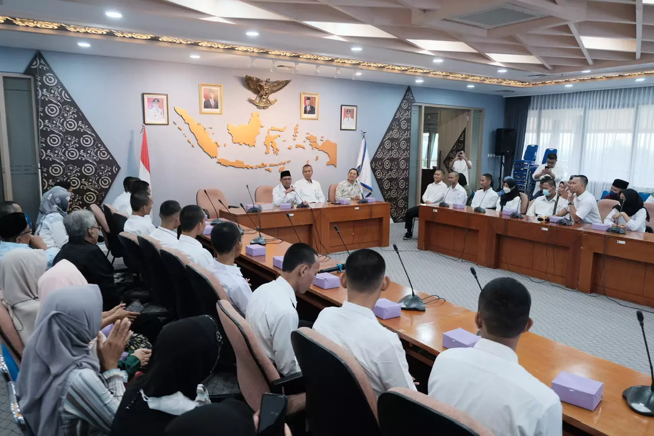 Puluhan Peserta Pelatihan Bahasa Jepang Dilepas Wakil Wali Kota Depok