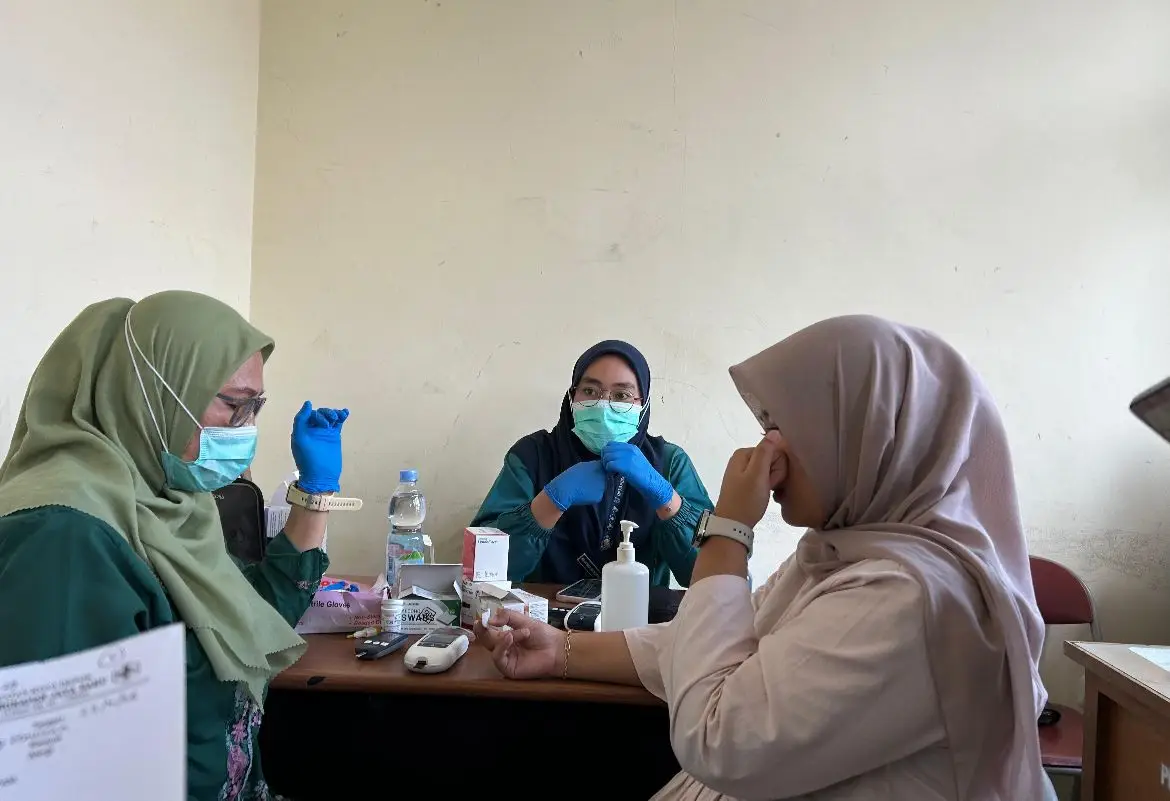 Rutin Jemput Bola CKG, Puskesmas RJB Dekatkan Akses Layanan Kesehatan ke Warga