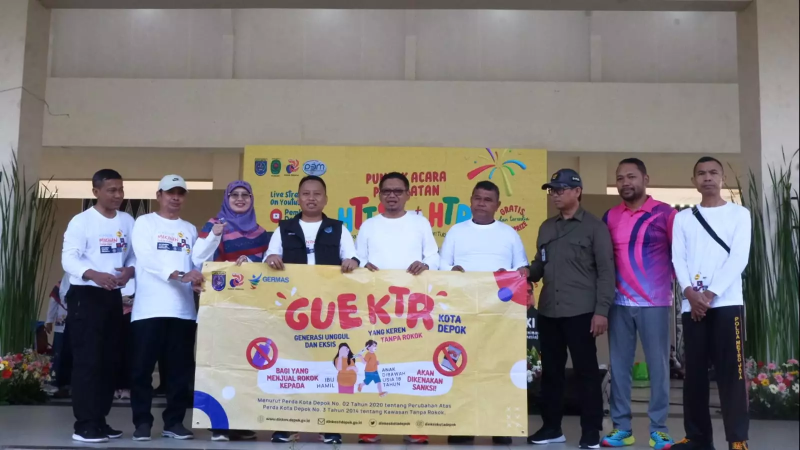 Sekda Depok Paparkan Upaya dan Program Pemkot Jaga Warga dari Bahaya Rokok