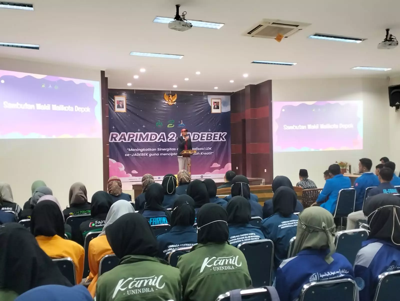 Hadiri Rapimda II FSLDK JADEBEK, Bang Imam Ungkap Pentingnya Berorganisasi