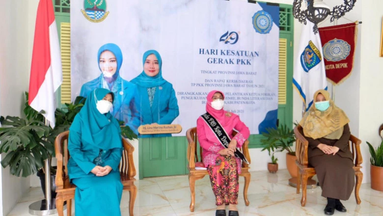 TP-PKK Depok Ikuti Peringatan HKG PKK ke-49 Tingkat Jawa Barat