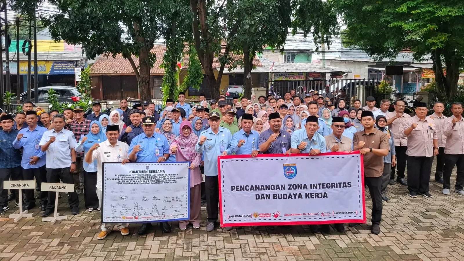 Kecamatan Sawangan Canangkan Zona Integritas Menuju WBK dan WBBM