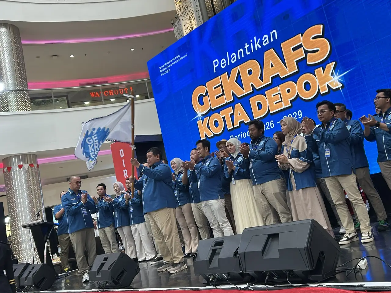 Pengurus DPC GEKRAFS Depok 2026-2029 Resmi Dilantik, Jadi Wadah Kolaborasi Industri Kreatif