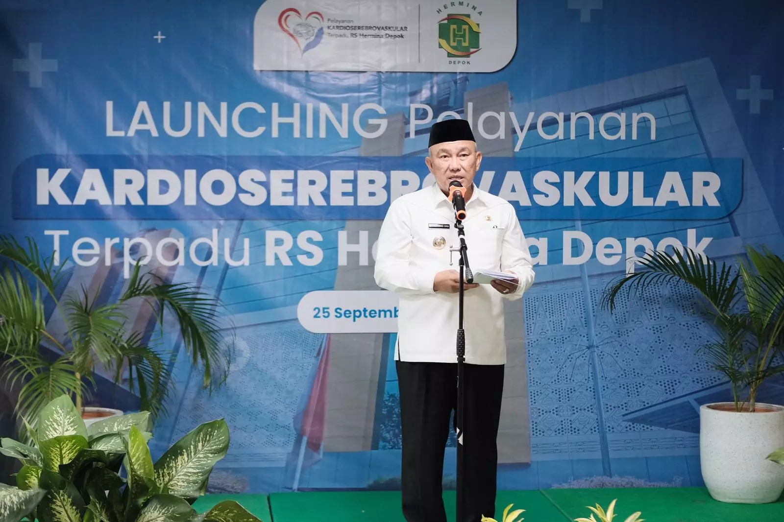 Tingkatkan Layanan Kesehatan, Wali Kota Resmikan Pelayanan Kardioserebrovaskular Terpadu RS Hermina Depok