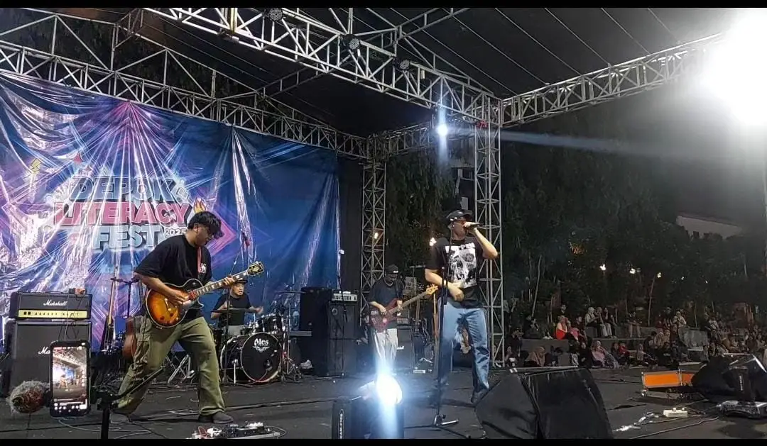 Logeex Panaskan Panggung Depok Literacy Fest, Apresiasi Pemkot Kepemimpinan Supian Suri