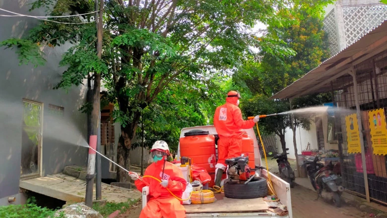 Permintaan Penyemprotan Disinfektan di Depok Terus Meningkat