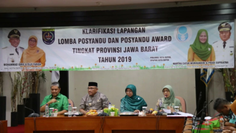 Hadapi Lomba Posyandu Tingkat Provinsi, Persiapan Kota Depok Sudah Maksimal