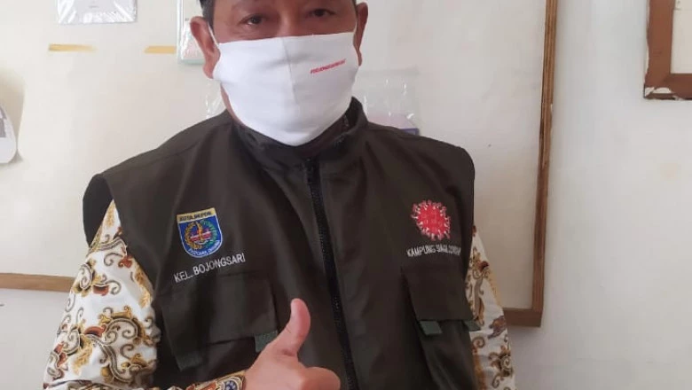 Gerakan Bojongsari Bermasker Cegah Penularan Covid-19