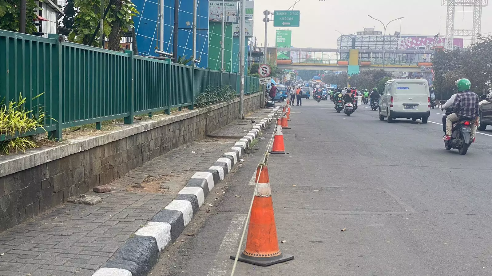 Penataan Trotoar Lanjutan Segmen I dan Segmen II Margonda Raya Segera Dikerjakan