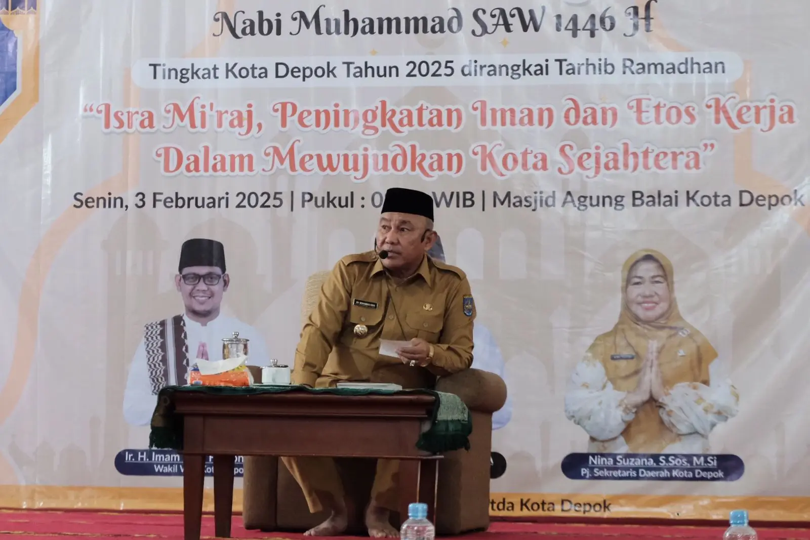 Isra Mi'raj, Wali Kota Ajak Warga Jadikan Salat sebagai Pembentuk Karakter
