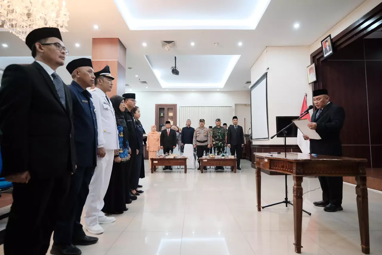 Wali Kota Lantik Puluhan ASN Depok