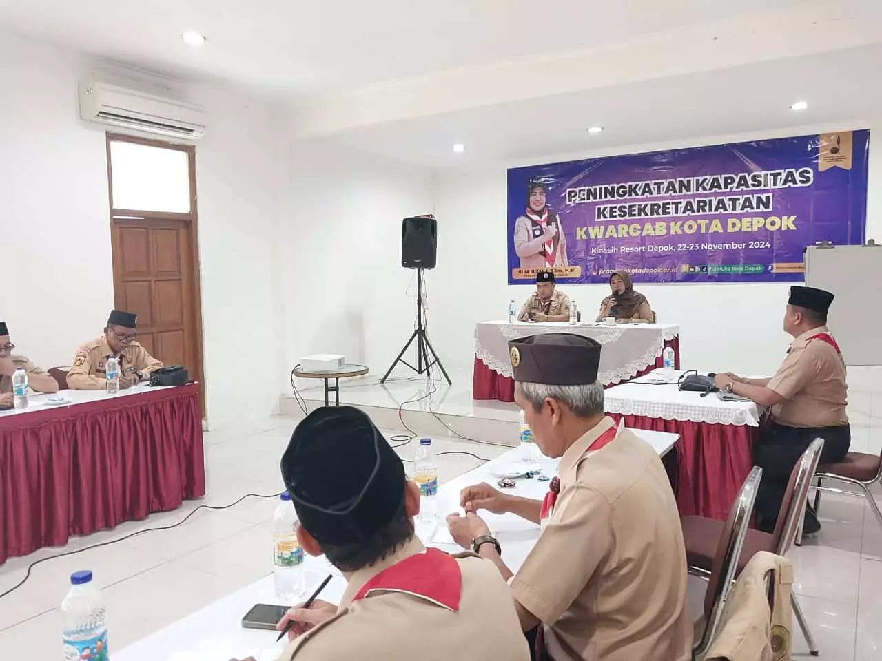 Optimalkan Kinerja, Ka Kwarcab Depok Minta Laporan Kwaran Selesai Pertengahan Desember