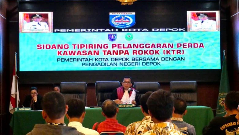 Melanggar Perda KTR, 12 Perokok Ditipiring