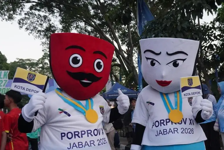 Topeng Cisalak Jadi Maskot Porprov Jabar XV, Angkat Semangat Budaya Depok