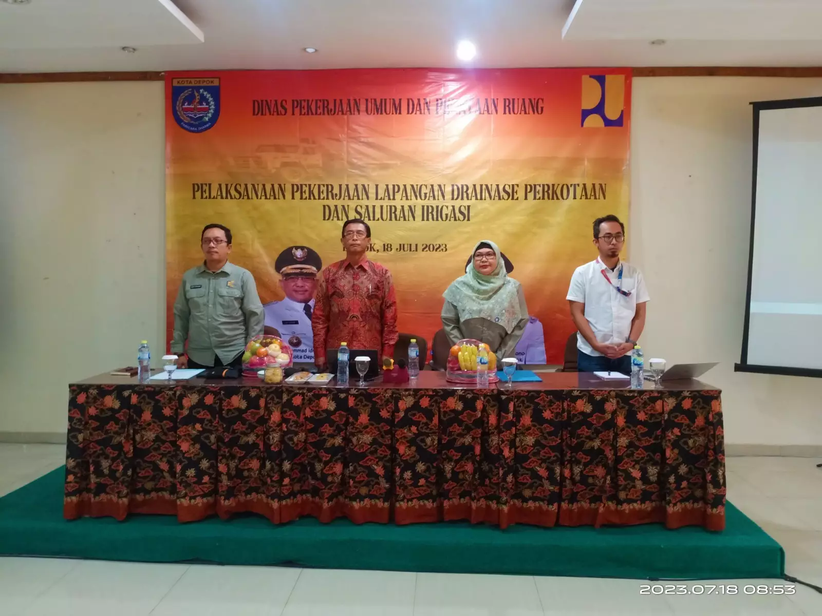 DPUPR Gelar Pelatihan Tenaga Terampil Pekerjaan Drainase Perkotaan dan Saluran Irigasi