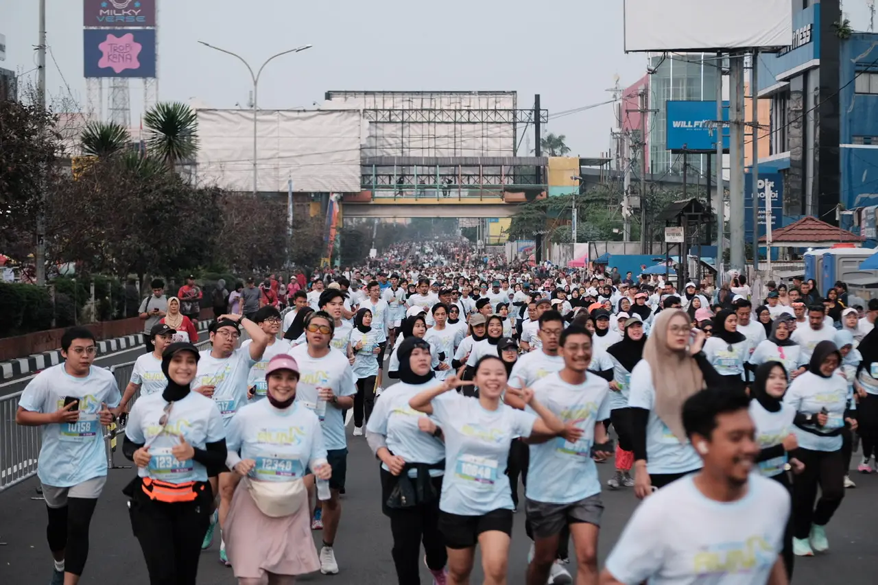 Diikuti Ribuan Peserta, Intip Keseruan Depok Run Festival 2025