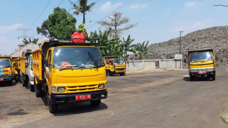 DLHK Depok:  Peningkatan Sampah Mulai H-5 Lebaran