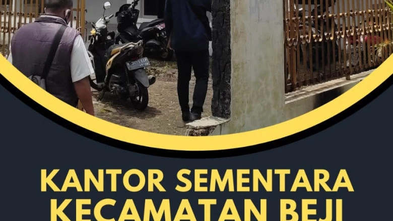Sedang Direnovasi, Pelayanan di Kantor Kecamatan Beji Pindah Sementara