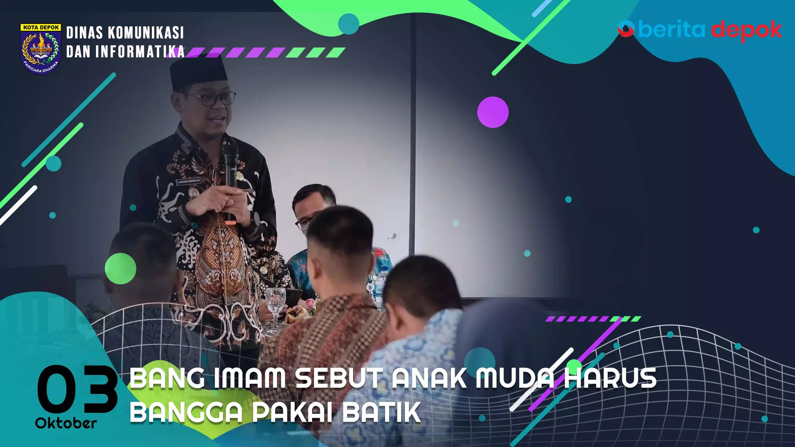 Video: Bang Imam Sebut Anak Muda Harus Bangga Pakai Batik