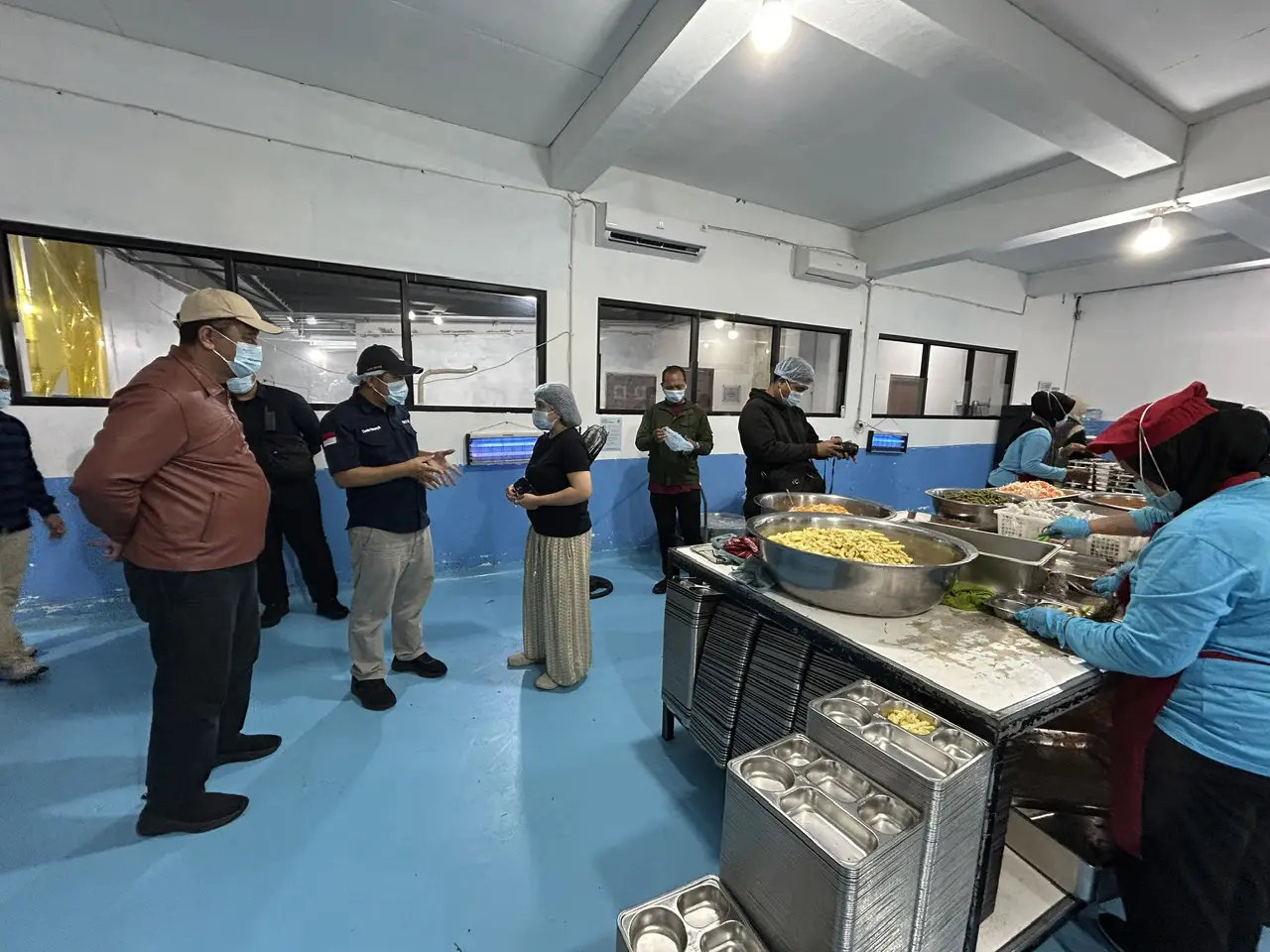 Satgas Percepatan MBG Kota Depok Sidak ke SPPG Tapos