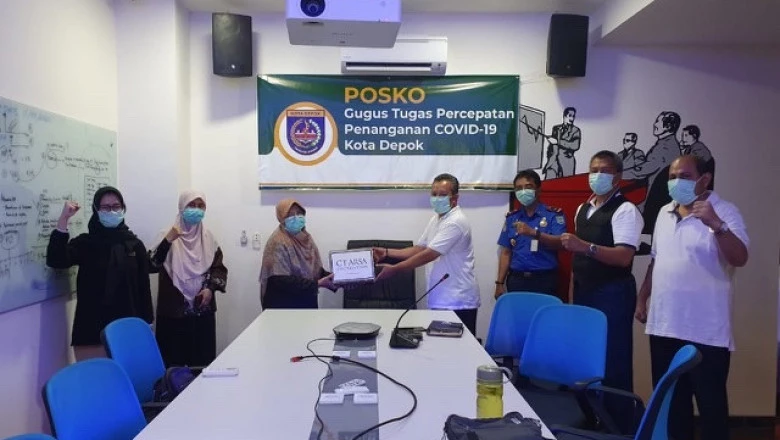 Kota Depok Terima Bantuan 150 APD dari CT Arsa Foundation