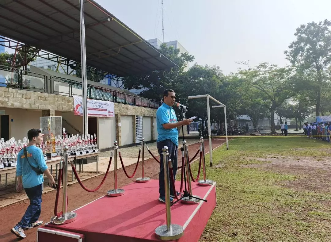 Buka Lomba Kepalangmerahan, Ketua PMI Depok: PMR Harus Cerdas, Kreatif dan Miliki Kepedulian Sosial