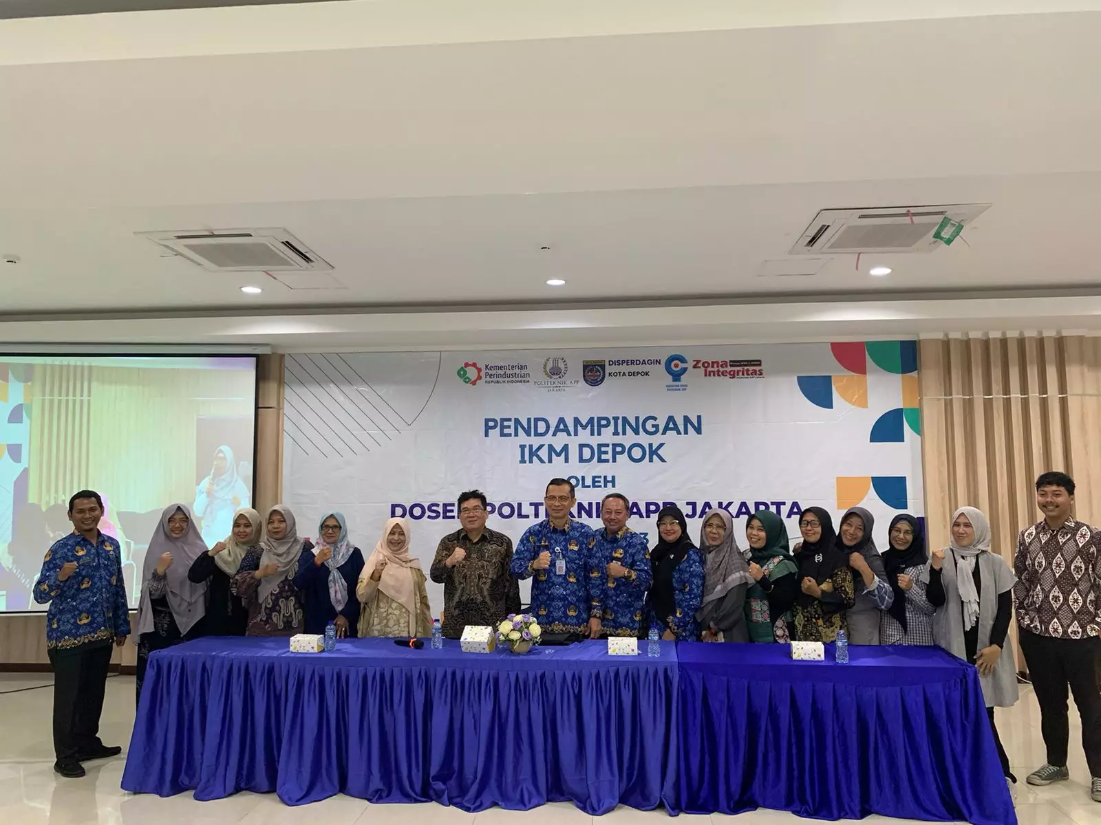 Dibina Politeknik APP Jakarta, Belasan IKM Depok Banyak Terima Ilmu Baru
