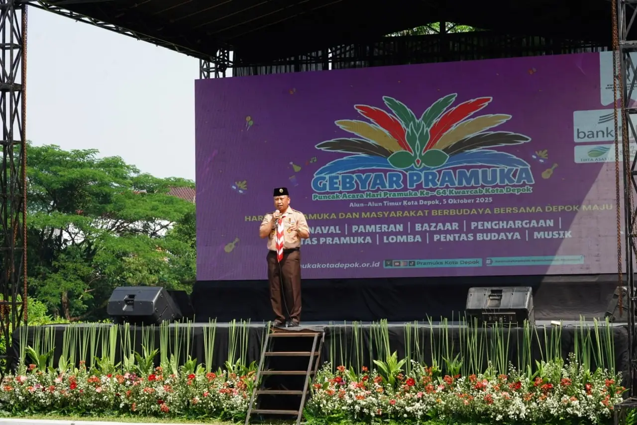 Gebyar Pramuka Kota Depok 2025, Momentum Pengingat Pentingnya Gerakan Kepanduan