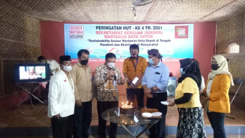 Pesan dan Harapan Pemkot pada HUT ke-4 Sekber Wartawan Kota Depok