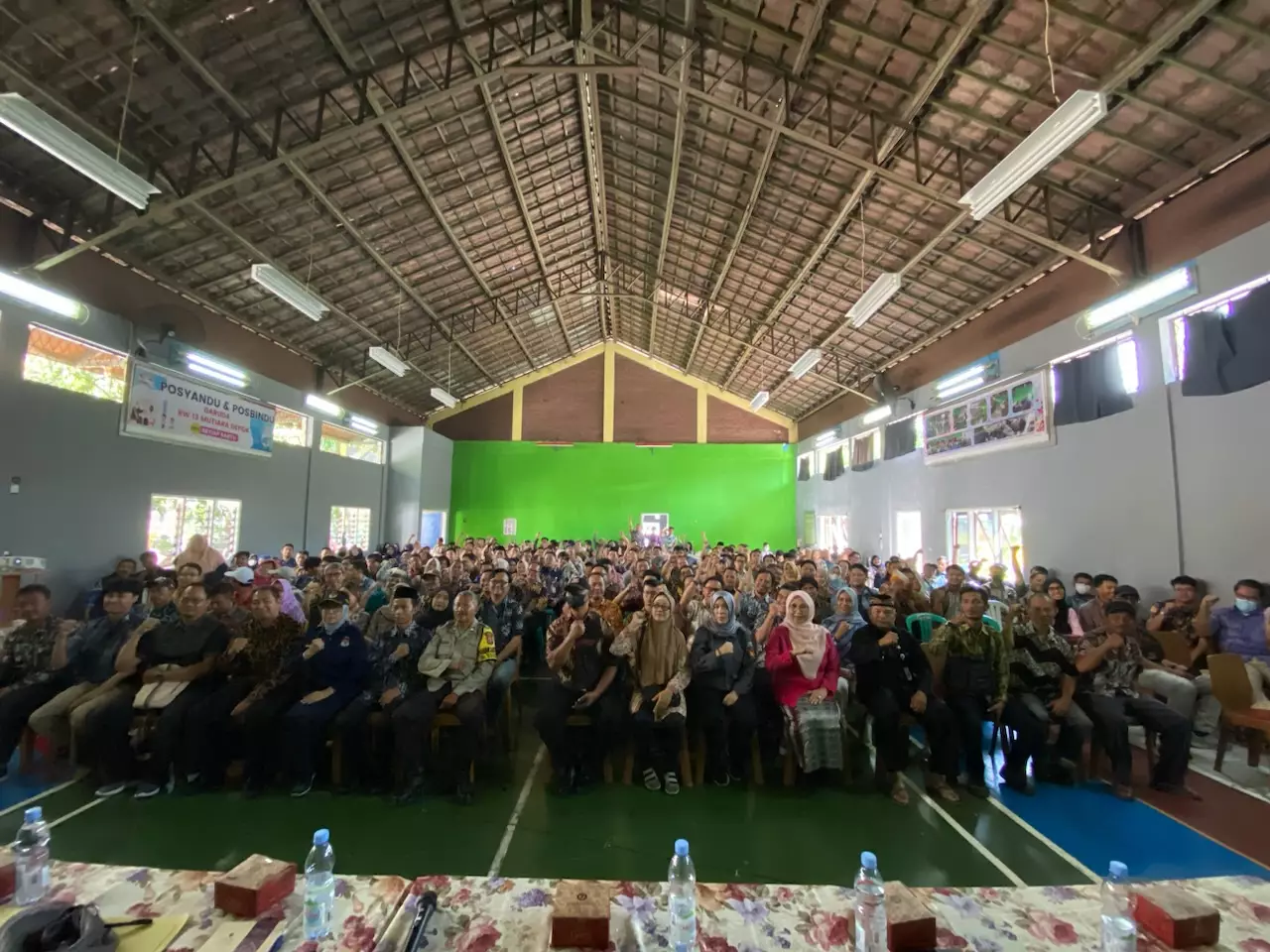 Jelang Pemilu, Ratusan KPPS di Kelurahan Sukmajaya Resmi Dilantik