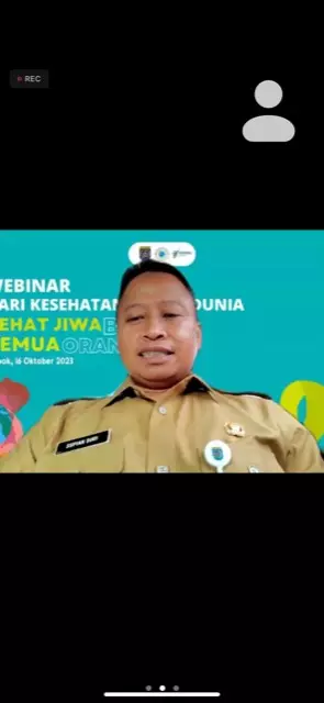 Webinar Hari Kesehatan Jiwa Sedunia, Sekda Depok: Ajak Masyarakat Peduli Masalah Gangguan Jiwa