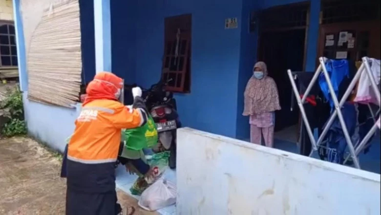 Baznas Depok Adakan Program Bantuan Isoman Bagi Pasien Covid-19