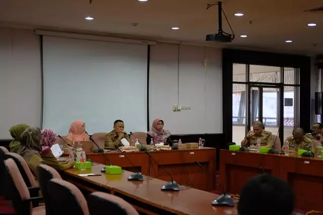 Sekda Hadiri Rapat Koordinasi Evaluasi ODF 100%