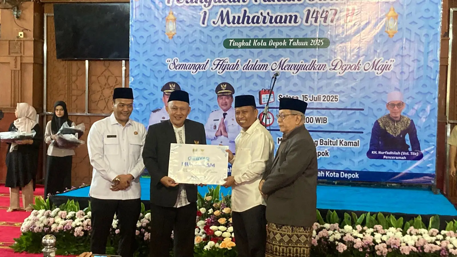Pemkot Depok Gelar Peringatan 1 Muharam 1447 H dan Santunan Anak Yatim