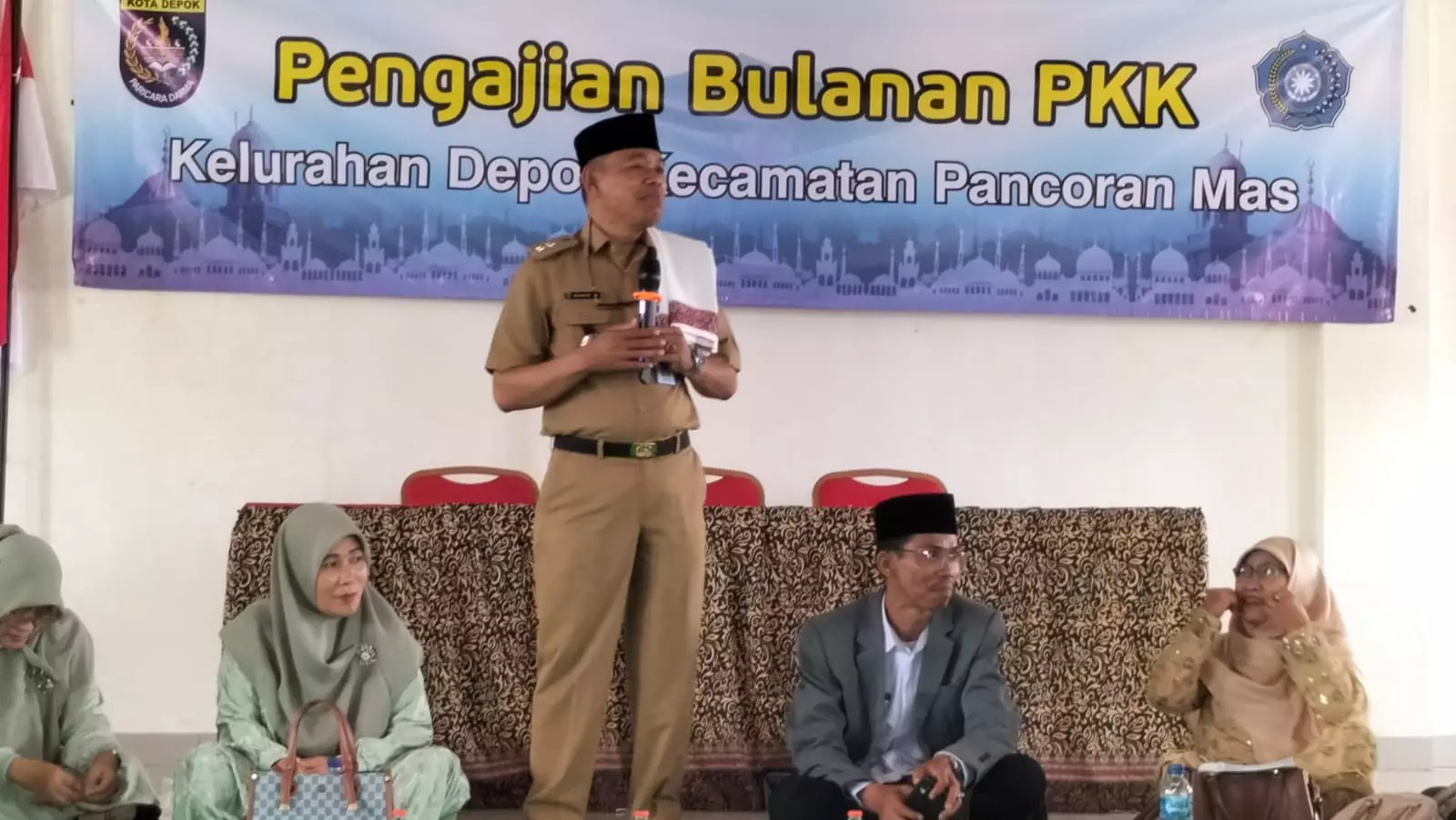 Lurah Depok Memaknai Peringatan Isra Miraj dengan Menerapkan Sikap Tawadhu