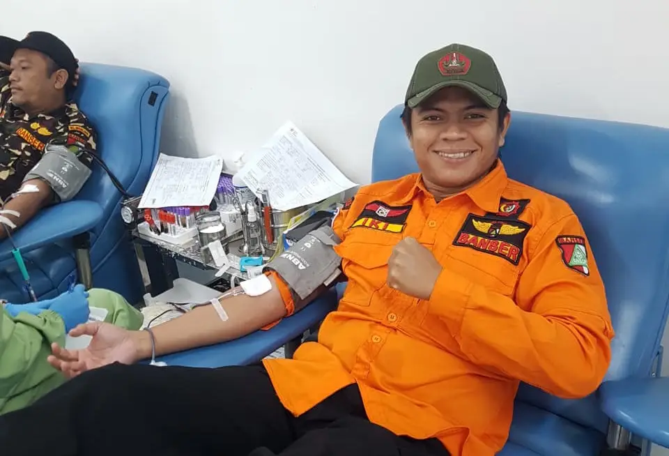 Semarak Satu Abad NU, GP Ansor Depok Sukses Gelar Donor Darah