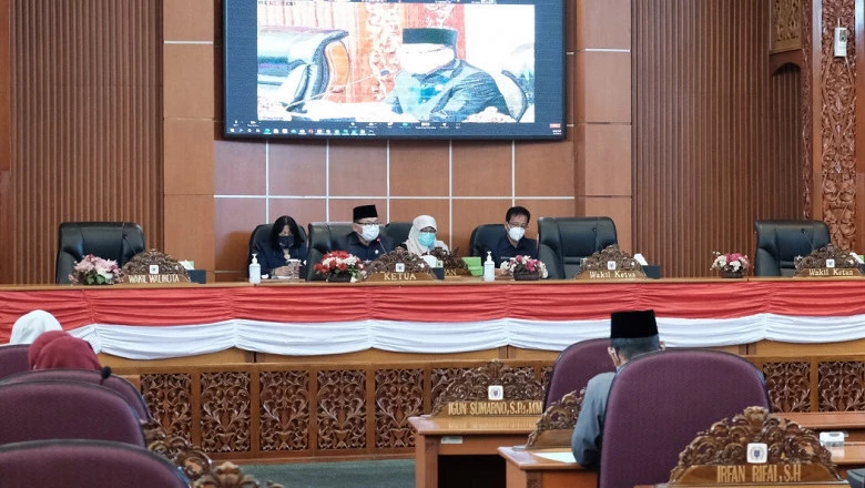 Rapat Paripurna Pembukaan Masa Sidang Pertama Tahun Sidang 2021