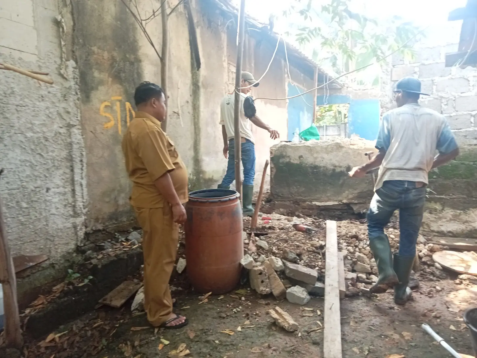 Kelurahan Bojongsari Baru Bangun 18 Septictank, Target Rampung Akhir 2025