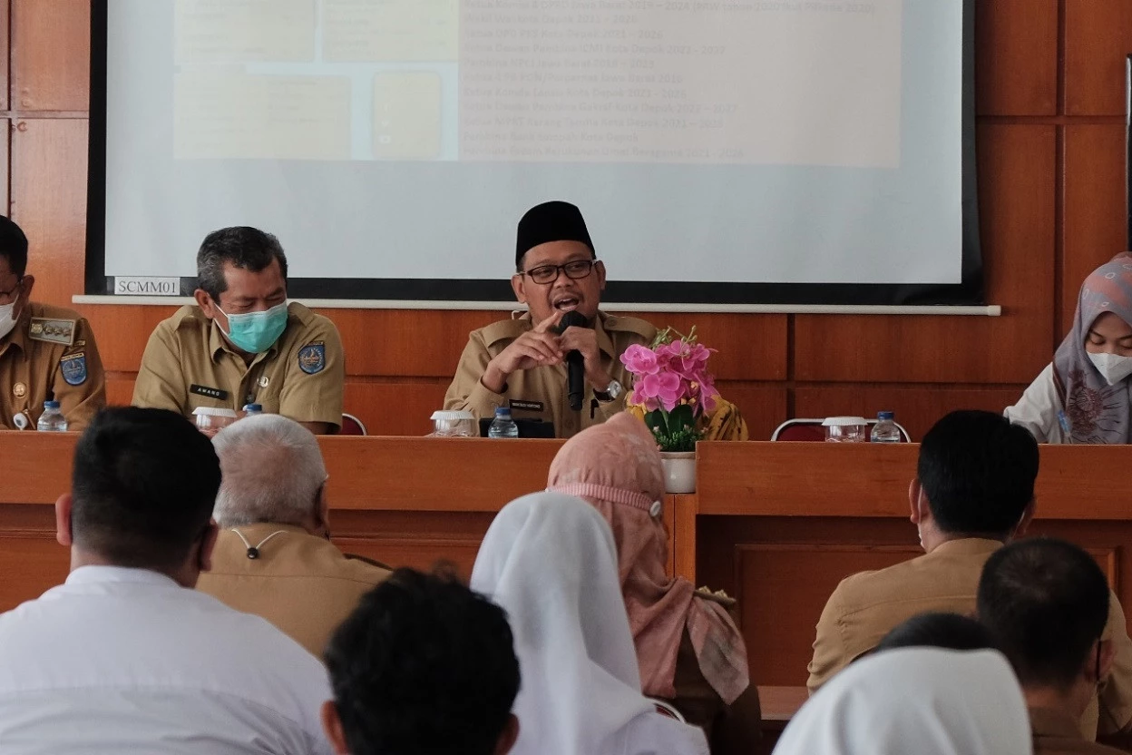 Wakil Wali Kota Jadi Narasumber pada  Projek Penguatan Profil Pelajar Pancasila di SMA Negeri 1 Depok