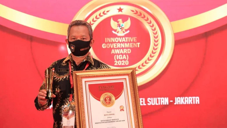 Kota Depok Sabet Penghargaan Innovative Government Award 2020