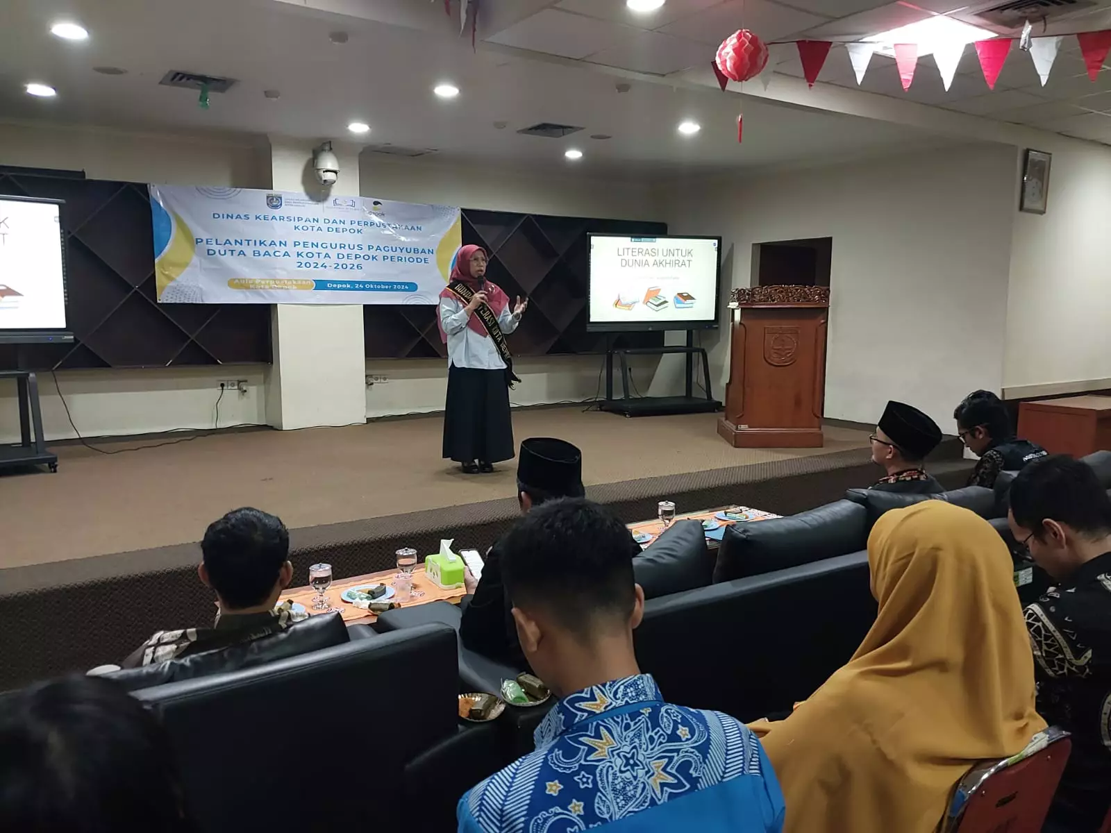 Bunda Elly Ajak Duta Baca Baru Perkuat Kolaborasi Tingkatkan Literasi Warga Depok