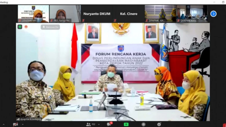 Forum Rencana Kerja DPAPMK Depok Tahun 2022
