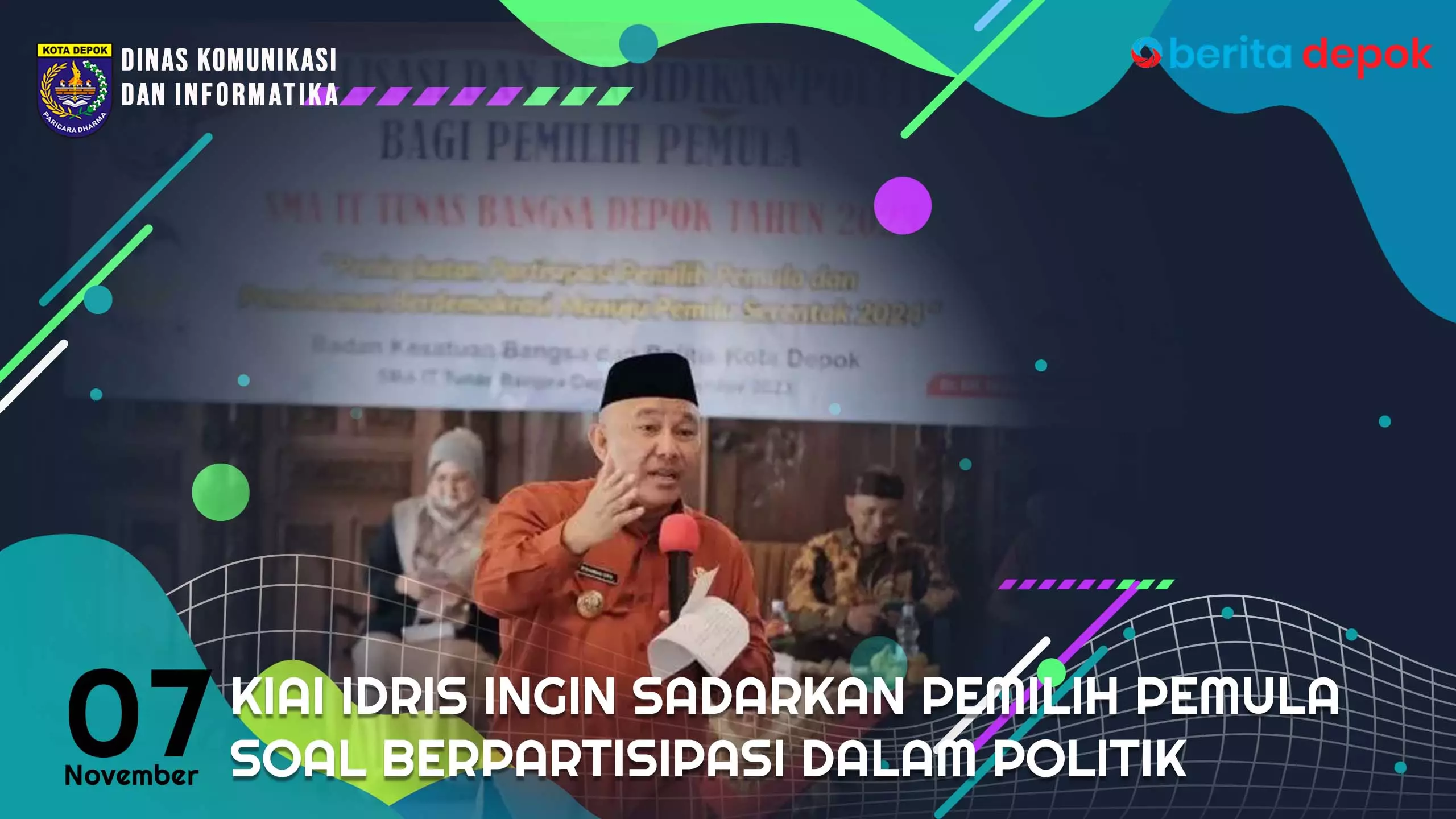 Video: Kiai Idris Ingin Sadarkan Pemilih Pemula Soal Berpartisipasi dalam Politik