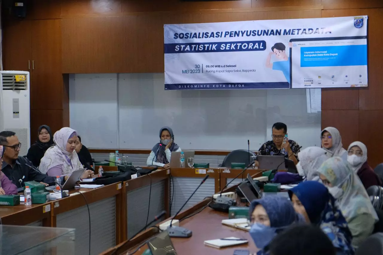 Diskominfo Adakan Sosialisasi Penyusunan Metadata Statistik Sektoral