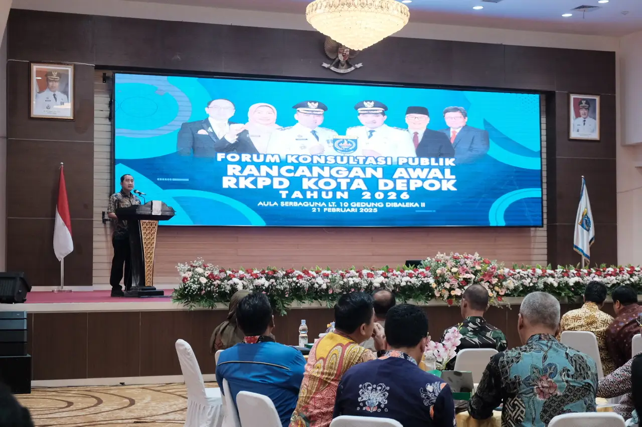 Bappeda Depok Gelar Forum Konsultasi Rancangan Awal RKPD Kota Depok Tahun 2026