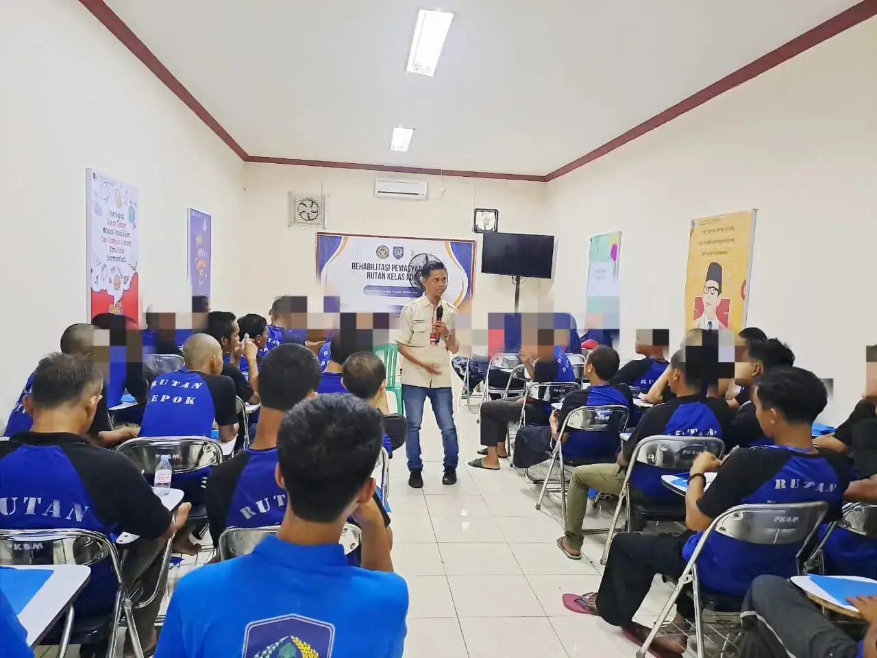 Rutan Kelas I Depok Gelar Rehabilitasi bagi 90 Warga Binaan