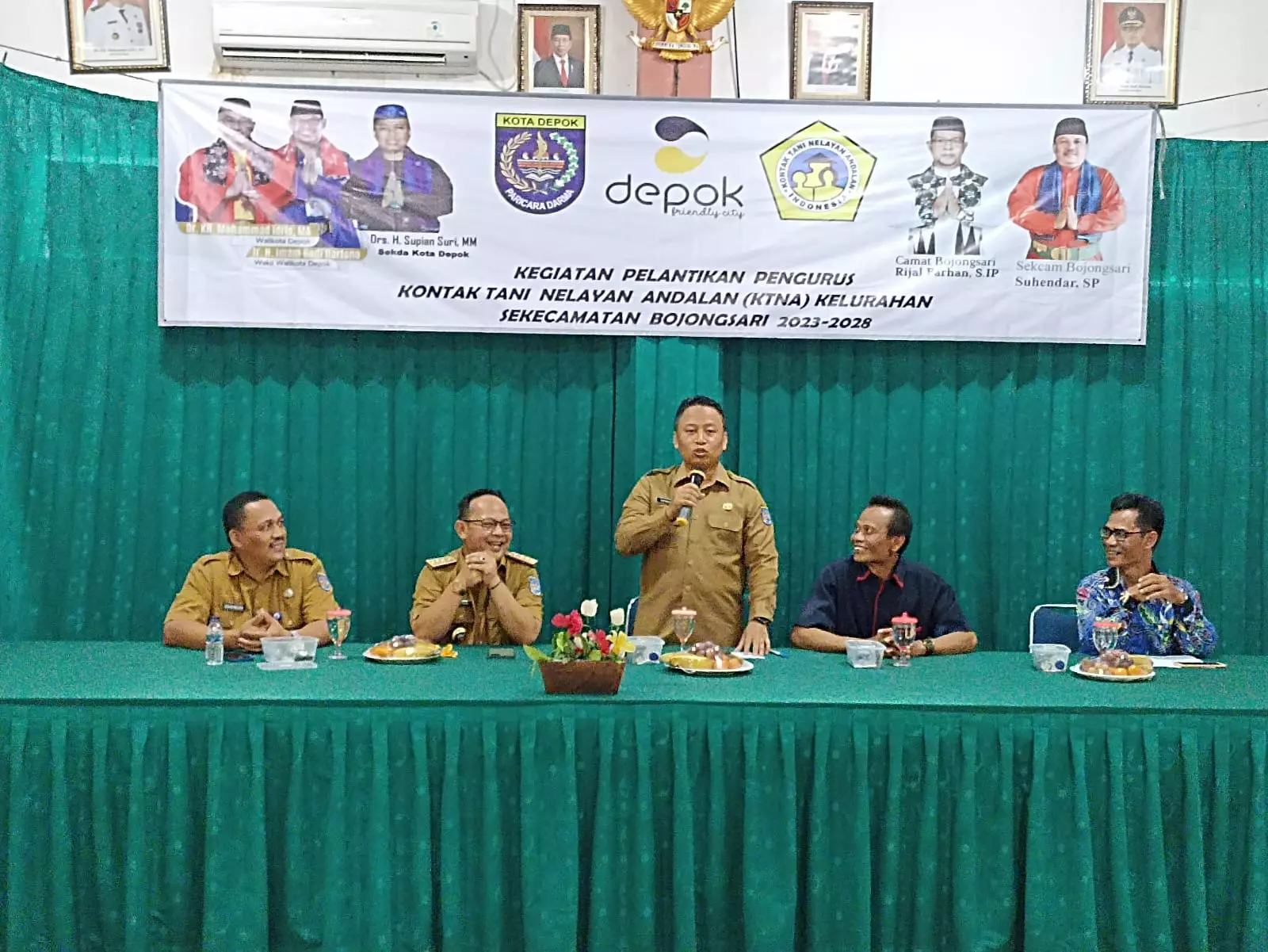 Kepada Pengurus KTNA Bojongsari 2023-2028, Ini Pesan Sekda Depok