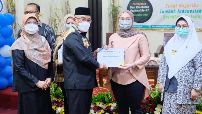 Bantu Penanganan Covid-19, Pemkot Depok Beri Penghargaan Kepada Stakeholder Kesehatan