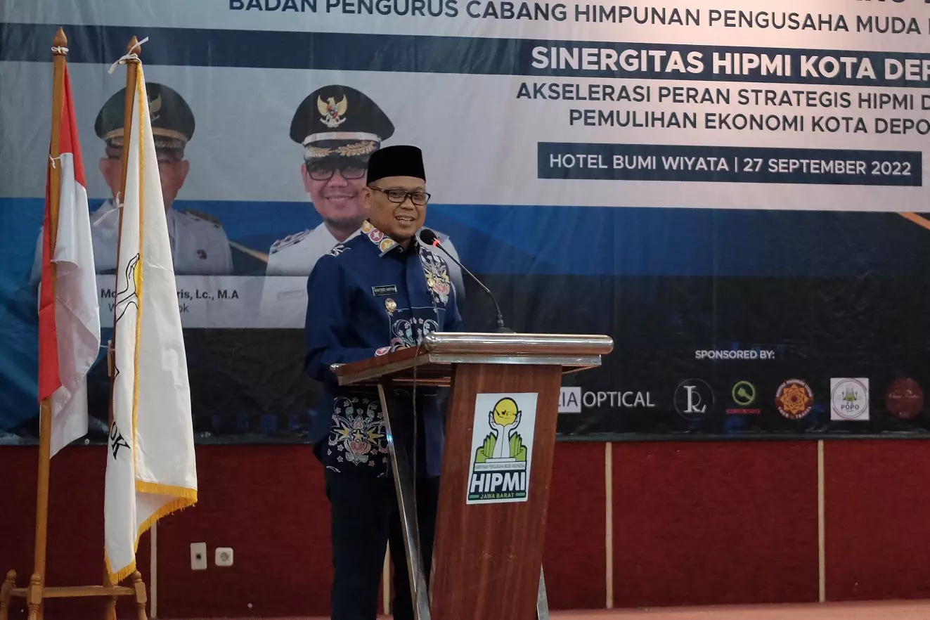 Wakil Wali Kota Hadiri Muscab HIPMI Kota Depok