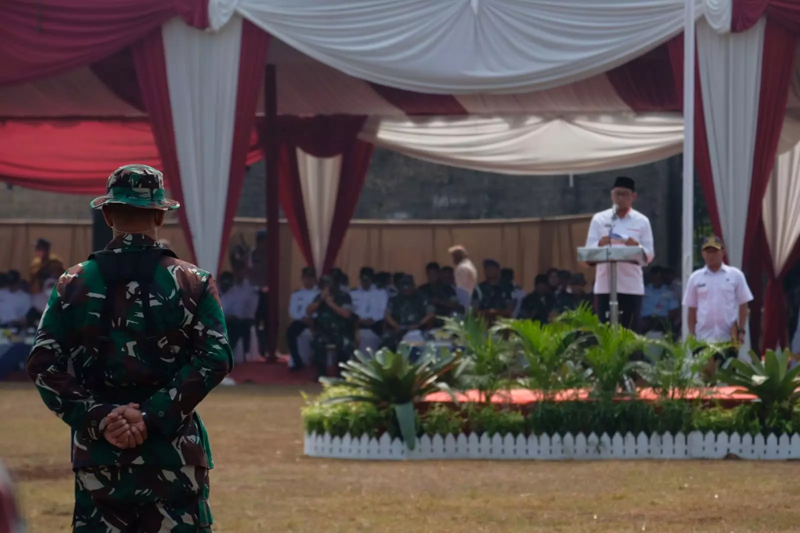 Wakil Wali Kota Ajak Warga Rangkapan Jaya Sukseskan TMMD Reguler ke-118